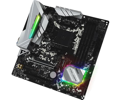 Bo mạch chủ Asrock B450M Steel Legend