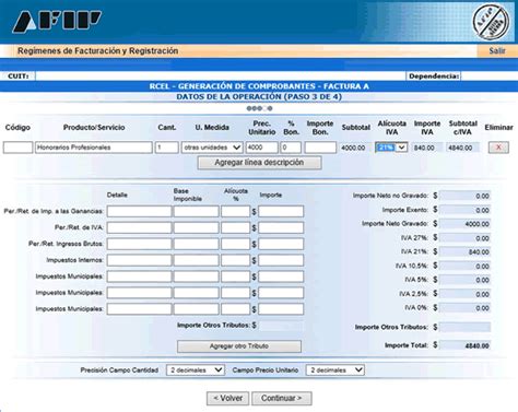 Afip Guía Para Emitir Facturas Electrónicas Afipgobar