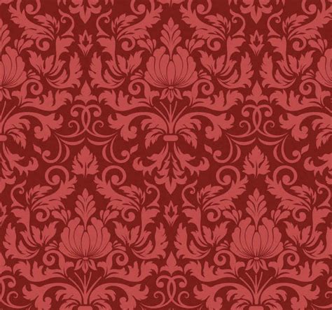 Papier Peint Baroque Imitation Velours Tenstickers