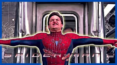 Peter Parker Detiene Un Tren Escena Del Tren SpiderMan 2 2004