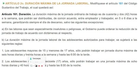 As Ser La Reducci N De La Jornada Laboral Desde R O Noticias