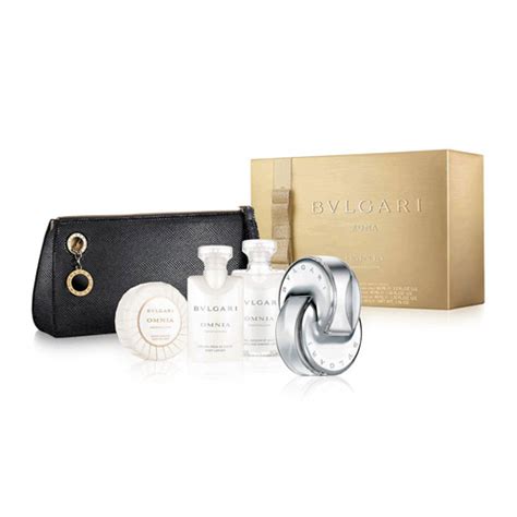 BVLGARI OMNIA CRYSTALLINE 5 PCS GIFT SET FOR WOMEN - FragranceCart.com