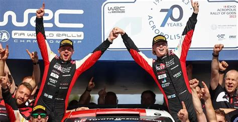 Wrc Kalle Rovanpera Sum Su Tercer Triunfo Del A O En Grecia Y Se