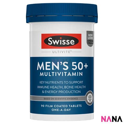 Swisse Men S Ultivite 50 Multivitamin 90 Tablets Exp 07 2026 Shopee Singapore