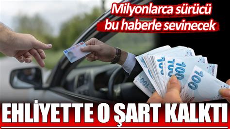 Ehliyette O Art Kalkt Milyonlarca S R C Bu Haberle Sevinecek