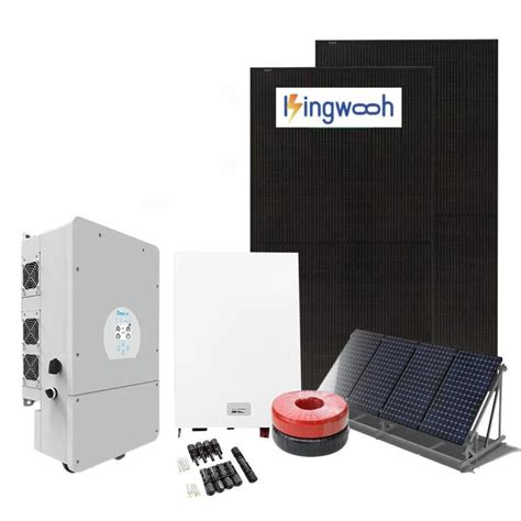 3kw5kw10kw15kw On Off Grid Growatt Hybrid Solar System Three Phase