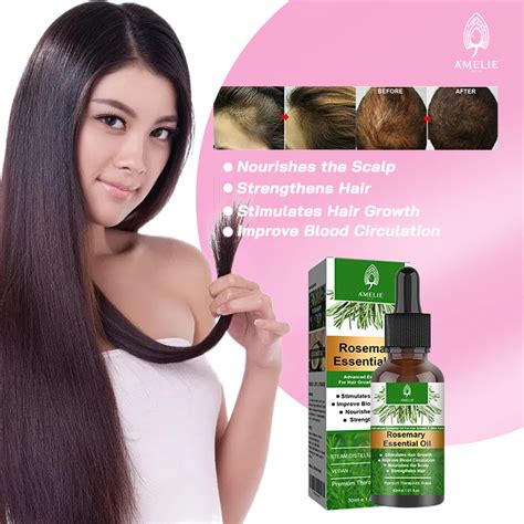 Amelie Original Hair Growth Essential Oil Hair Loss Treatment Prevent Baldness Hair Grower For