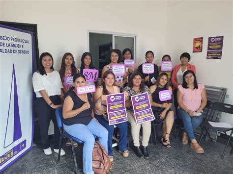 En territorio Monterrico el Consejo Provincial de Mujeres visitó la