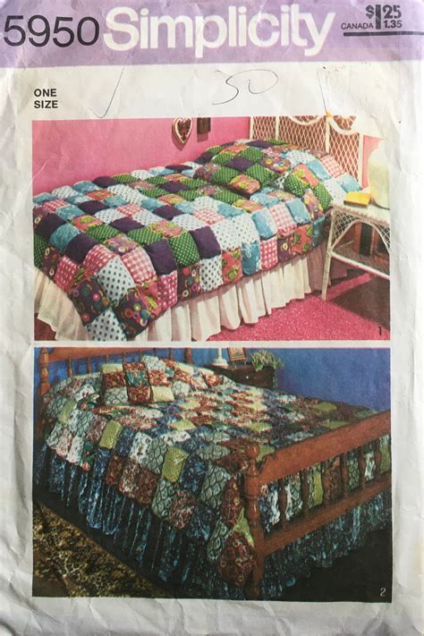 Simplicity Craft Pattern Vintage Uncut By Anapahomedecor On Etsy