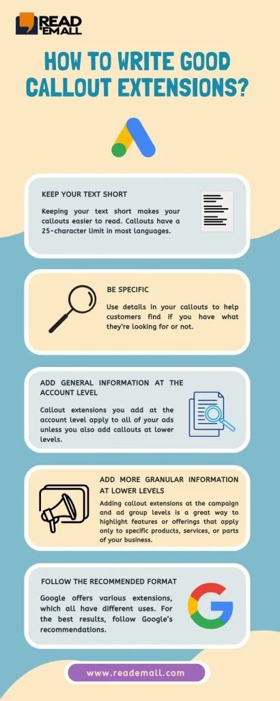 How To Boost Ad Performance With Google Ads Callout Extensions Reademall