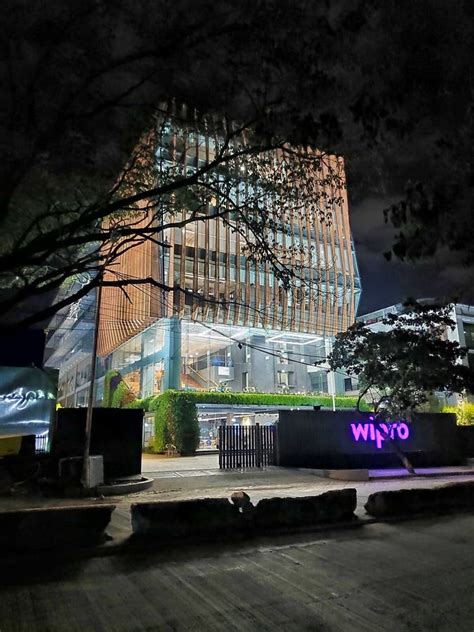 March Wipro Office Facade At Bangalore India Editorial Photo