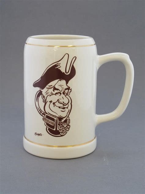 Beer stein - Tom Clark retirement; Crown Lynn Potteries Limited; 1983 ...