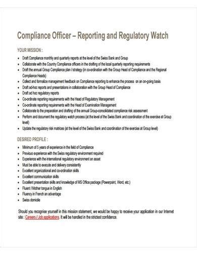 FREE 10+ Compliance Report Samples in MS Word | Pages | Google Docs | PDF