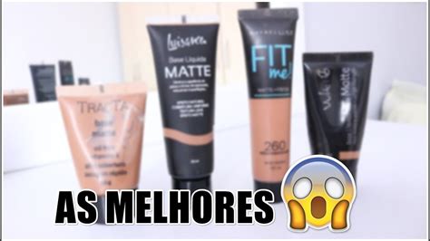 Melhores Bases Para Pele Negra E Oleosa Youtube