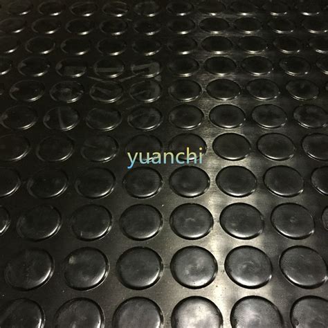 High Quality Mm Thickness Stud Coin Anti Slip Rubber Flooring Mat In