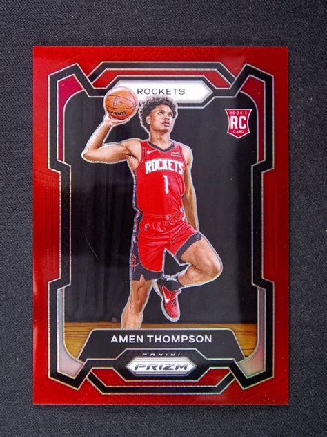 Amen Thompson Prizm Red Raw Price Guide Sports Card