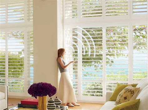 Motorized Shutters | Automated Plantation Shutters | Fashion Interiors