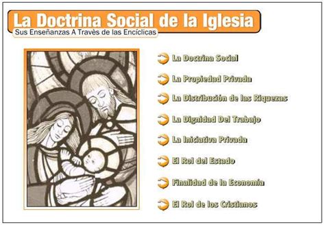 Principios de la Doctrina Social de la Iglesia Sus Enseñanzas