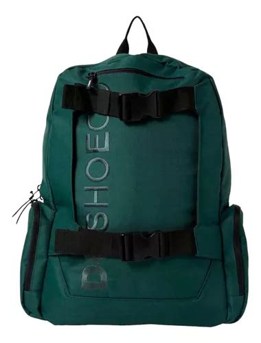 Mochila Dc Shoes Hombre Caballero Chalkers Verde Skate Backpack Env O