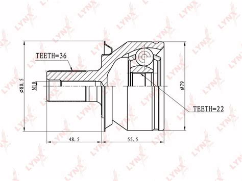 ШРУС наружный для MAZDA / CO5102 - арт. CO5102 - купить по выгодной ...