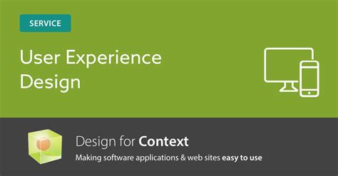 User Experience Design Design For Context Dc Md Va