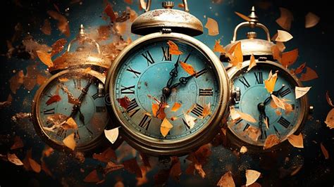 Temporal Illusions Beyond the Clockwork of Time Stock Illustration ...