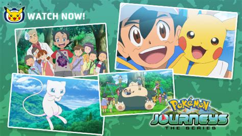 Watch Pokémon Journeys The Series Episode 1 Now On Pokémon Tv And