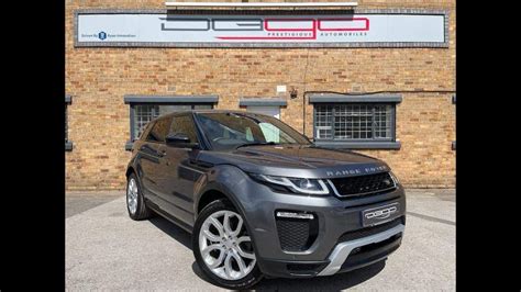 Land Rover Range Rover Evoque 2 0 Td4 Hse Dynamic Auto 4wd S S 5dr20 Alloys Pan Roof Privacy