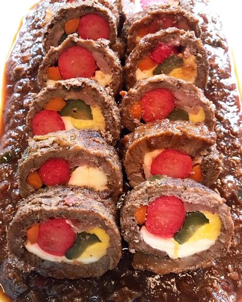 Casa Baluarte Filipino Recipes Beef Morcon Tasty Dishes Filipino