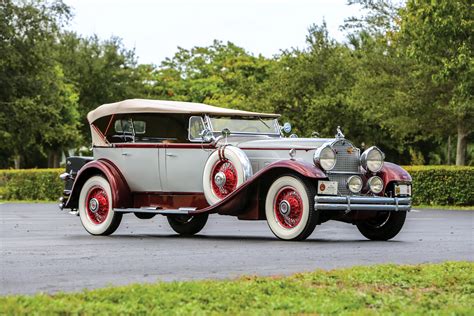 1930 Packard Deluxe Eight Sport Phaeton 745 451 Luxury Retro