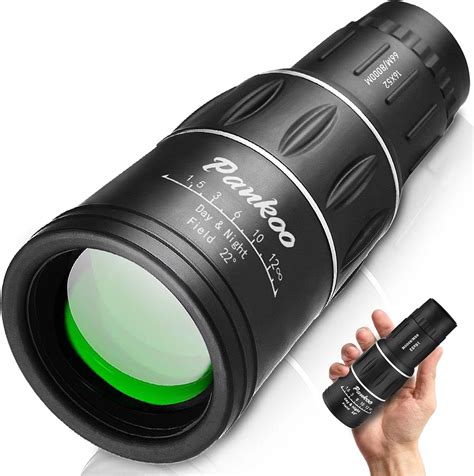 Telescopio Monocular HD De 16 X 52 Pulgadas Monoculares Compactos De