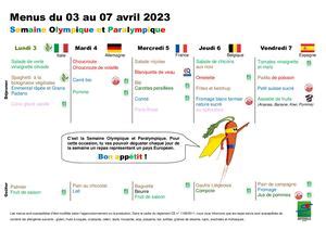 Calam O Menus Scolaires Avril Sop