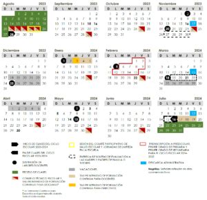 Boletín 127 SEP publica calendarios escolares para el ciclo lectivo