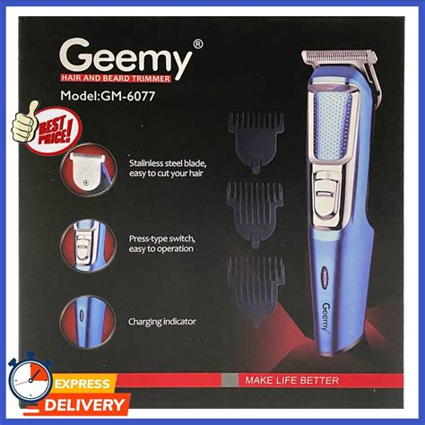 New Arrival Professional Geemy Gm Rechargeable Electric Hair