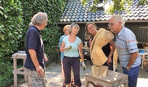 Zeister Beeldhouwers Van De Werkschuit Exposeren In Leersum Al Het