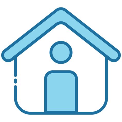 Address Generic Blue icon