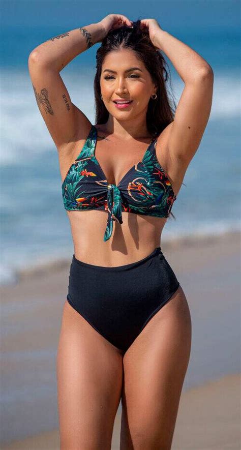 Comprar Conjunto Biquíni Hot Pants Top Reforçado Estampado GRISFIT Moda Praia Moda Fitness