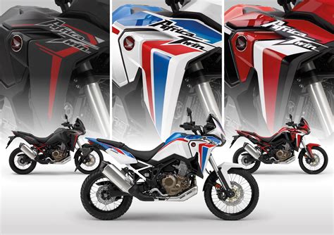 Honda Crf1100 Africa Twin Ahora En Versión Tricolor