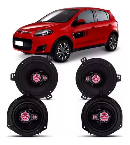 Kit Alto Falante Palio E Gran Siena Triaxial 200w Rms Foxer