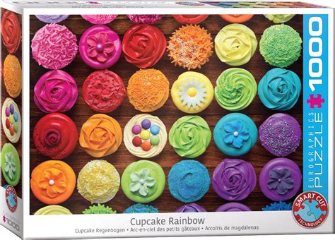 Puzzle Cupcake Arcobaleno 1 000 Pezzi Puzzle Mania It