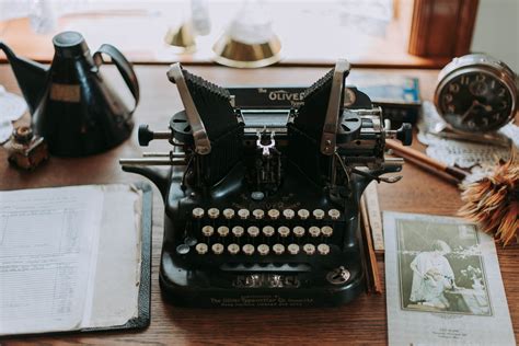 6016x4016 Typewriter Lake Splitrock Lakesuperior Work Desk