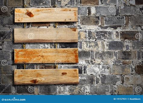 Wood Plank Sign Stock Image Image 19157931