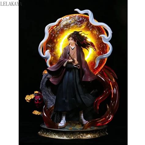 Anime Demon Slayer Figure Gk Tsugikuni Yoriichi Figure Illuminated