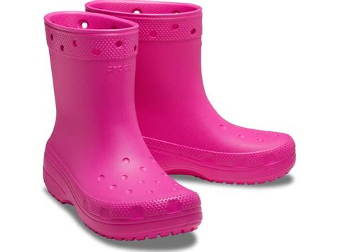 Crocs Classic Rain Boot In Pink Lyst