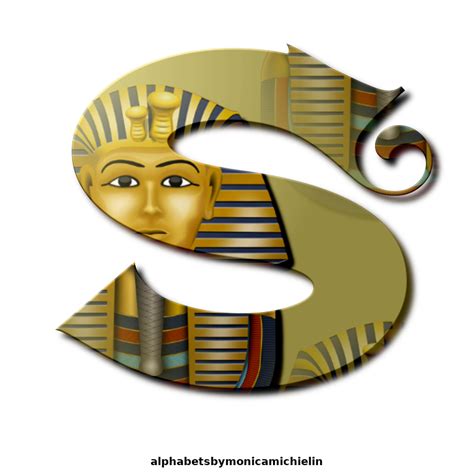 M Michielin Alphabets 5 Egypt Pharaoh Alphabet Png Alfabeto FaraÓ