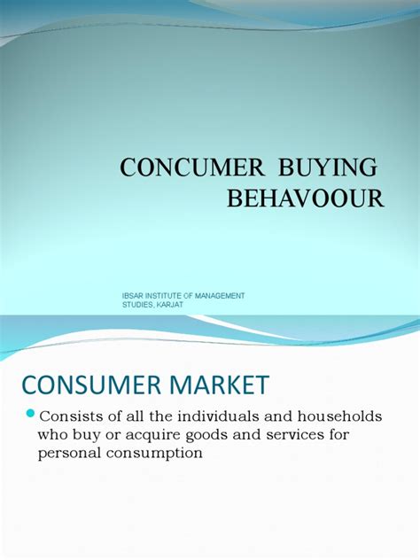 Pdf Consumer Behaviour Process Dokumen Tips