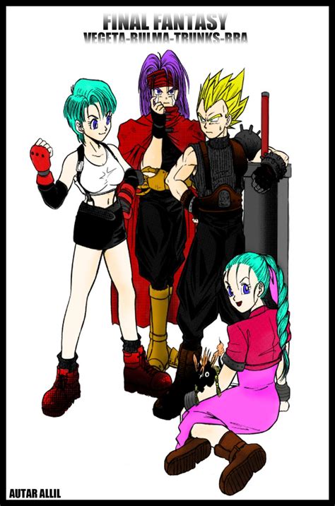 Dbz Final Fantasy By Autarallil On Deviantart