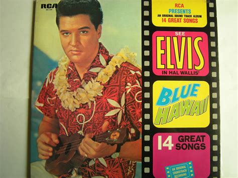 Yahooオークション Elvis Presley Blue Hawaii ブルー・ハワイ Lp盤