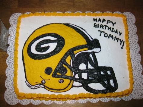 Green Bay Packer Birthday Cake CakeCentral