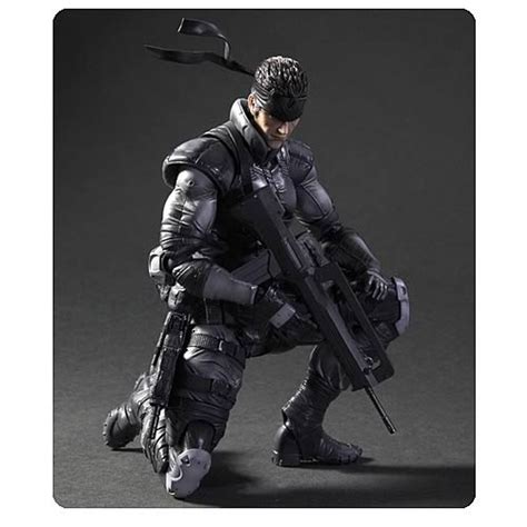 Metal Gear Solid Play Arts Kai 25th Anniversary Solid Snake Action